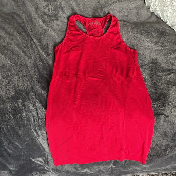 ZYIA Copper Charged women’s racerback athletic tank top - Picture 2 of 4